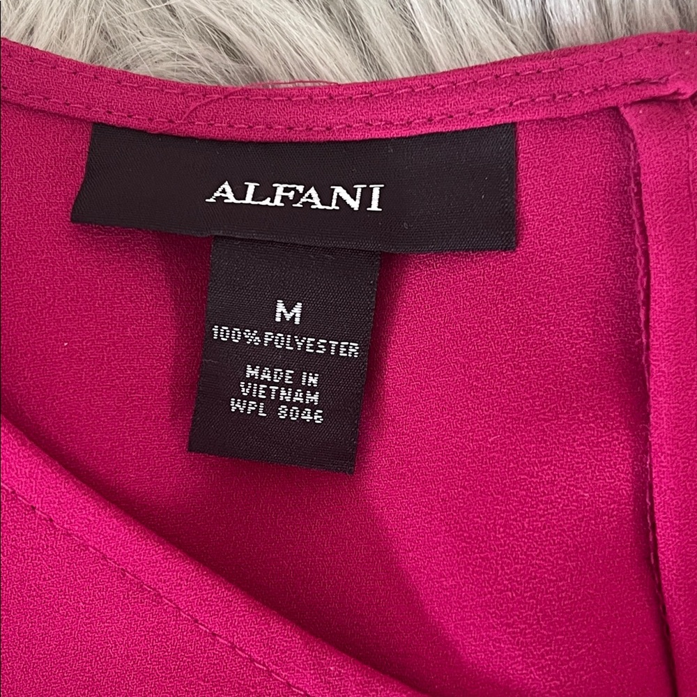 Alfani Bell Sleeve Blouse Size M - Picture 6 of 11